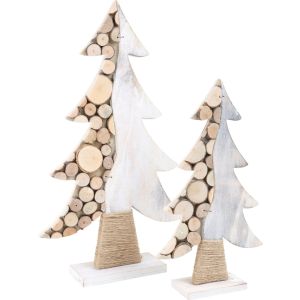 Abeto decorativo de Navidad Tronco