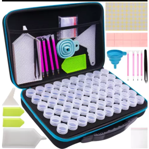 Accesorios para Bordado de Diamantes en un Estuche