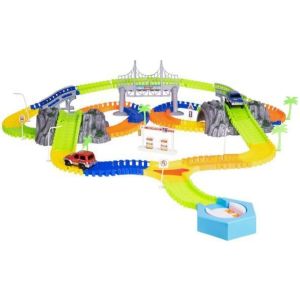 Circuito de carreras 240 elementos + 2 coches