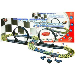 Pista de Carreras R/C con 2 Coches y Loops - 565 cm de Longitud