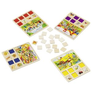 Juego de imágenes granja, circo... Goki