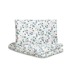 Juego de 2 piezas para Cuna , funda Nórdica y de almohada diseño Animales