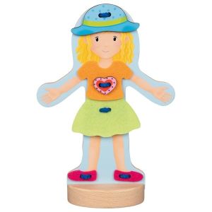 Muñeca de madera para Vestir , Goki