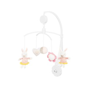 Móvil de cuna musical Rabbits in Love