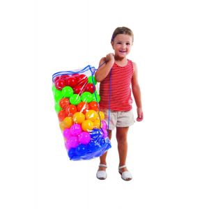 Pelotas 75 mm para Piscina , Bolsa de 100 unidades , colores surtidos