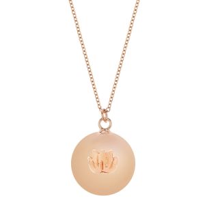 Llamador de Ángeles Flor de Lotus oro rosa - Proudmama