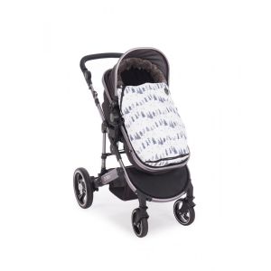Saco universal para silla de paseo - Snow Forest Blanco, Kikkaboo