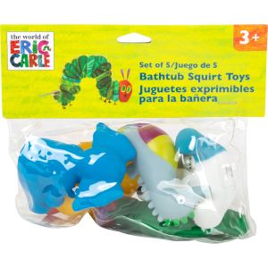 Set animales de baño La Oruga Glotona