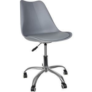 Silla de escritorio infantil color gris
