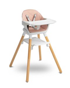 Trona Bravo Rosa transformable en silla , Caretero