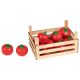 Caja de madera con tomates, de Goki