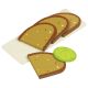 Rebanadas de pan de madera para cocinitas, de Goki