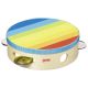 Pandereta con cascabeles multicolor, de Goki