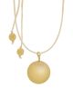 Llamador de Ángeles Bola Oro Lisa y Cristal - ProudMama