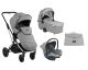 Carrito de bebé 3en1 Angele Gris