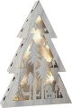Árbol de Navidad iluminado Shabby Chic, pequeño