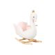 Balancín de madera Cisne Blanco