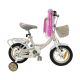 Bicicleta infantil de 14 Pulgadas Makani Breeze rosa Kikkaboo