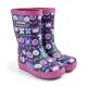 Botas de Agua para Niños estampado brillante floral