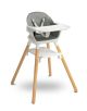 Trona Bravo Gris transformable en silla - Caretero