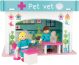 Casa de juegos Clínica Veterinaria con accesorios