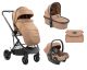 Carrito de bebé 3en1 Cherie Beige