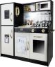 Cocina de madera Infantil Negra , Kruzzel