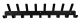Colgador Perchero de pared Negro , 17 Ganchos
