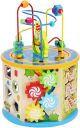 Cubo Educativo Madera Clasificador 8 en 1 Interactivo