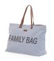Family Bag Nursery Bag - Canvas - Grey
