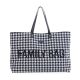 Bolso Family Bag Pata de Gallo Negro , Childhome
