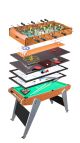 Mesa de Juego 8 en 1 Móvil LEAN Toys - Ping Pong, Billar, Bolos, Hockey y Más