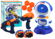 Juego Arcade de Tiro al Astronauta con 2 Pistolas, Bolas y Flechas