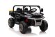 Coche Eléctrico Infantil XMX623 4x4 Negro con Control Remoto y Luces LED
