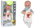 Muñeca Bebé con Chupete, Manta y Conjunto de Ropa – 35 cm
