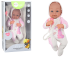 Muñeca Bebé con Chupete, Body de Unicornio y Manta Rosa – 35 cm
