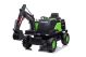 Excavadora Eléctrica Infantil Volvo DK-VE888 12V LEAN CARS - Verde