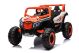 Buggy Eléctrico para Niños 4x4 Naranja UTV NEL-901 con Control Remoto y Asiento de Ecopiel