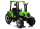 Tractor Eléctrico Infantil A011 Verde con Batería 24V y Motor 2x200W - Velocidad hasta 10 km/h