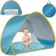 Carpa de playa POP-UP semiabierta con piscina incorporada para Bebés