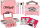 Set de Maquillaje Infantil en Estuche con Cartas, Modelos y Brochas