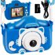 Cámara de fotos y video para Niños color azul