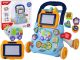 Andador Interactivo Azul con Pizarra Educativa y Juguetes