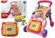 Andador Infantil Rosa con Pizarras Desmontables para Dibujar