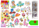 Set de Stickers de Bordado con Diamantes – Arte Creativo para Niños