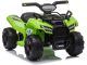 Quad Eléctrico Infantil JS320 Verde con Motor de 45W, Batería 6V y Sonidos - Velocidad hasta 2 km/h