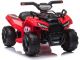 Quad Eléctrico Infantil JS320 Rojo con Motor de 45W, Batería 6V y Sonidos - Velocidad hasta 2 km/h