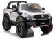 Coche Eléctrico Infantil Toyota Hilux 4x4 12V LEAN CARS - Blanco