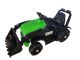 Tractor Eléctrico Infantil ZP1001B Verde con Batería 6V y Motor de 45W - Velocidad hasta 3 km/h