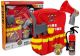 Set de Bombero Infantil con Mochila, Extintor, Linterna y Megáfono